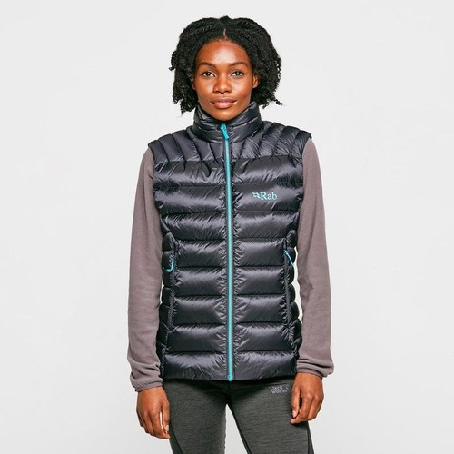 Gilet donna rab nero - nero, m