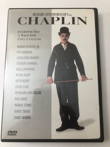 Chaplin dvd 1992 widescreen - chaplin,