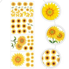  4 Sheets Adesivi Murali Forma