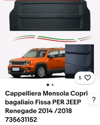Cappeliera jeep renegate - cappeliera,