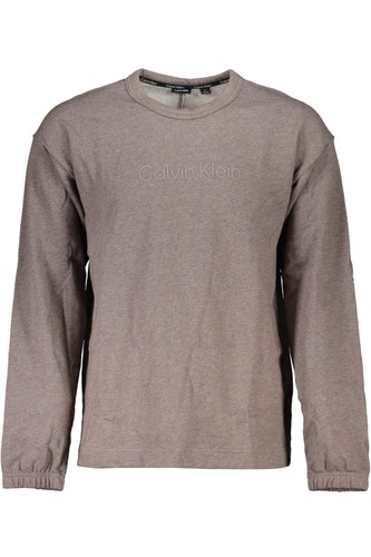 Felpa calvin klein marrone - felpa,