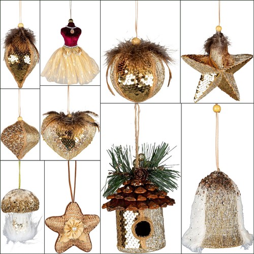 Christmas tree ornaments gold - tree,