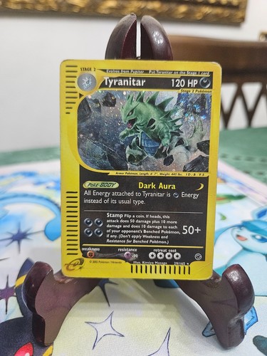 Tyranitar holo 165 - tyranitar, di