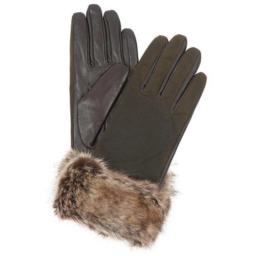 Guanti barbour ambush pelle - barbour,