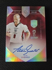 Scheda Autografo Alan Shearer