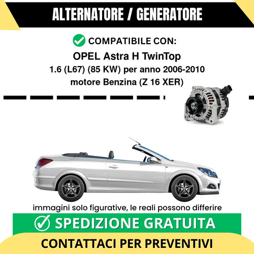Alternatore opel astra - opel,
