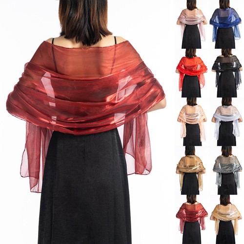 Stola organza donna un - stola, in