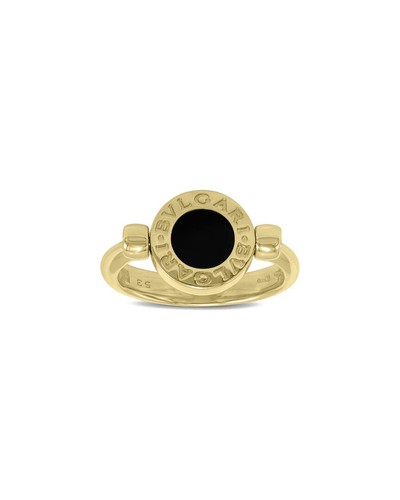 Anello bulgari 18k onice - 18k,