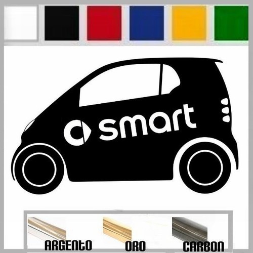 Adesivo sticker smart side - smart, two