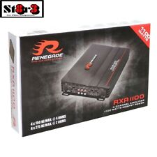 amplificatore AUTO 4 canali RENEGADE RXA1100 RXA 1100 classea/b 4 x 135W SUB KIT