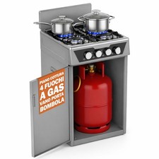 Cucina con Piano Cottura 4