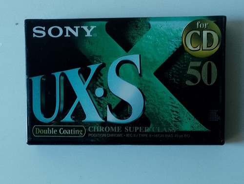 Audiocassetta sony 50 - audiocassetta, ux-s