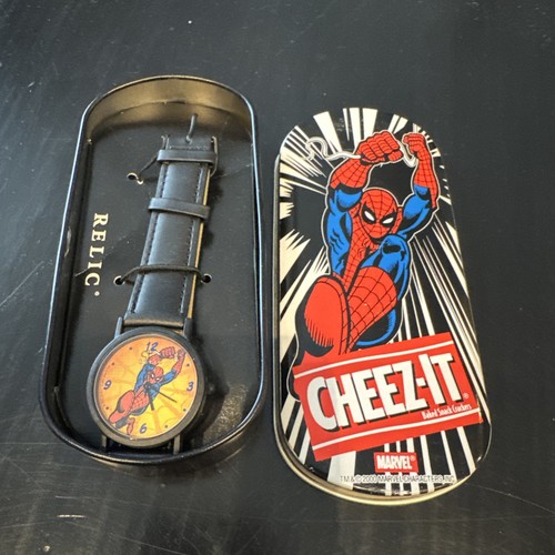 Orologio cheez spider man - cheez-it, spider-man