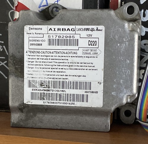 Centralina airbag fiat 500 - centralina,