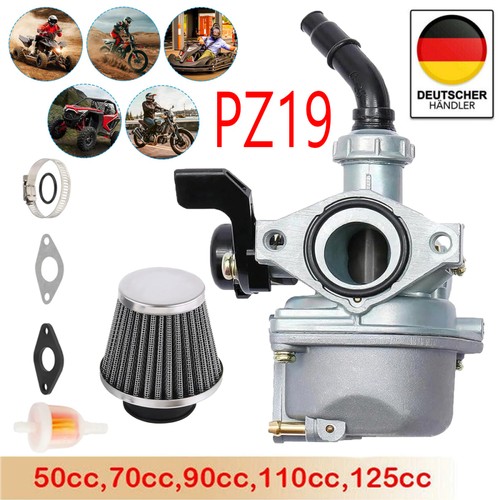Carburatore pz19 con filtro - con,