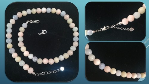 Collana acquamarina multicolor