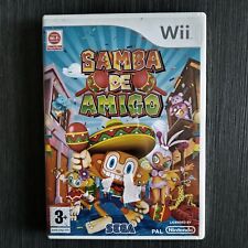 Samba de amigo Nintendo Wii Karaoke musica strumenti musicali famiglia PAL