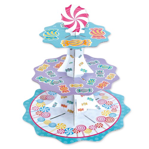 Alzata dolci cartoncino - ,