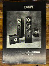 B&W Bowers Wilkins Matrix 803