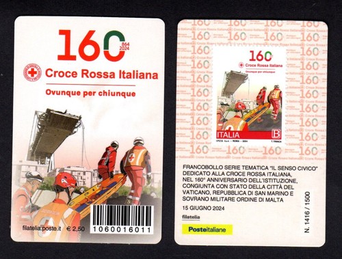 Italia 2024 croce - 2024, rossa