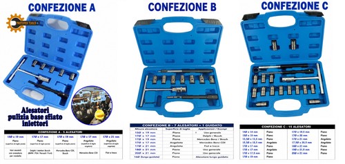 Kit pulizia rettifica sedi - kit,
