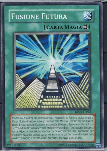 Carta dp04 fusione - yu-gi-ho,