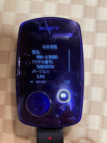 Sony walkman a3000 gb - sony, nw-a3000