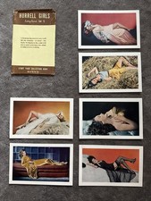 Hurrell Girls Esky-Card Pinup Cartoline Set #3 Cards #1-6 Esquire Vintage 1940-1942