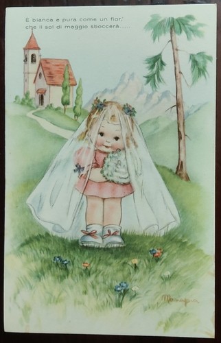 Cartolina illustrata bambini - bambini,