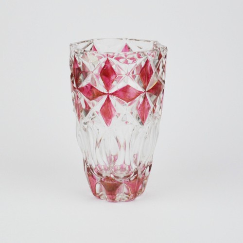 Vintage vaso vetro - vetro, cristallo