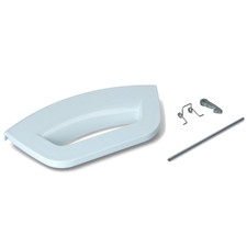 Maniglia oblo lavatrice hotpoint ariston indesit polar white futura  bianca