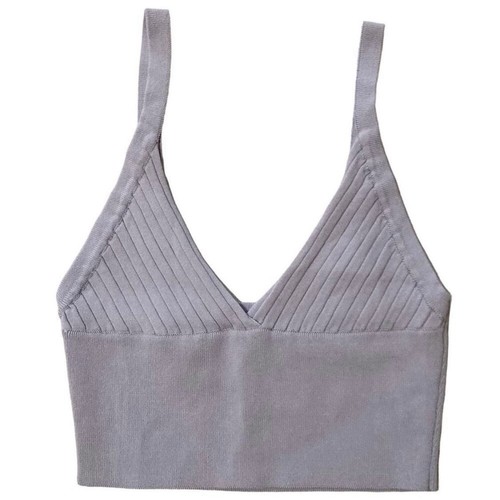 Zara canotta crop - canotta, top