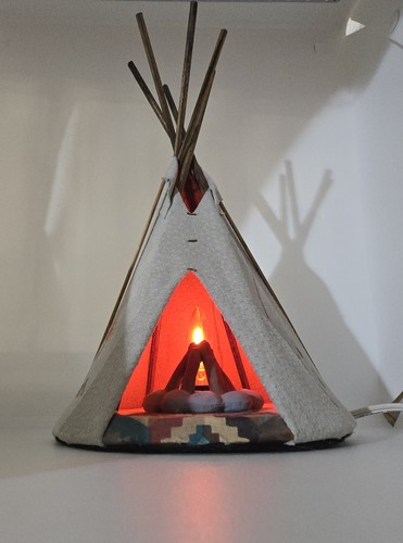 Lampada teepee tavolo - da, tela