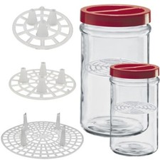 Pressini per conserve salvagusto vasetti barattoli sottoli  50-70-105-145-180