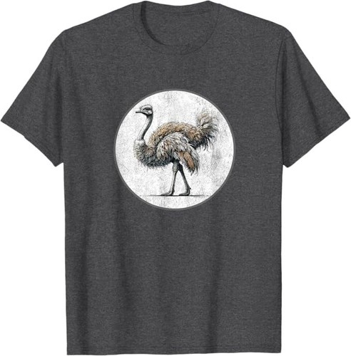 Shirt struzzo design retrò - t-shirt,