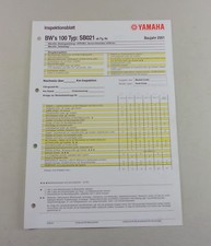 Foglio Di Ispezione Yamaha