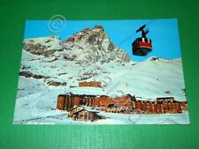 Cartolina Breuil Cervinia - Complesso residenziale Giomein 1981