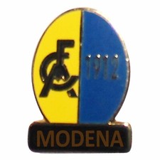 Nuovo distintivo spilla smaltata Modena FC Football Crest, distintivo spilla tifosi calcio Modena FC
