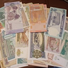 Banconote Estere E Italiane Da