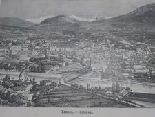 1891 _ TRENTO _ PANORAMA _