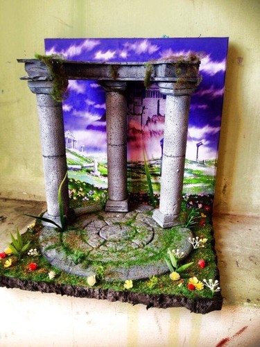 Diorama myth cloth saint seiya - diorama,
