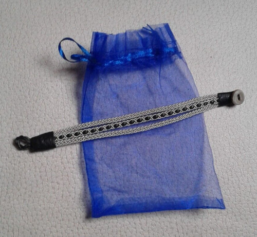 Bracciale etnico argento - bracciale,