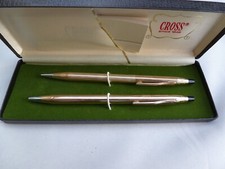 Penna pen roller dono IBM CROSS Matita In Scatola 1970 originale scatola vintage
