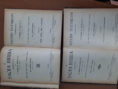 Sacra bibbia commentata dal - la,