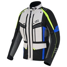 Giubbotto moto da donna in tessuto S-Tech 838 Dragon H2Out 3 Strati  4-Stagione