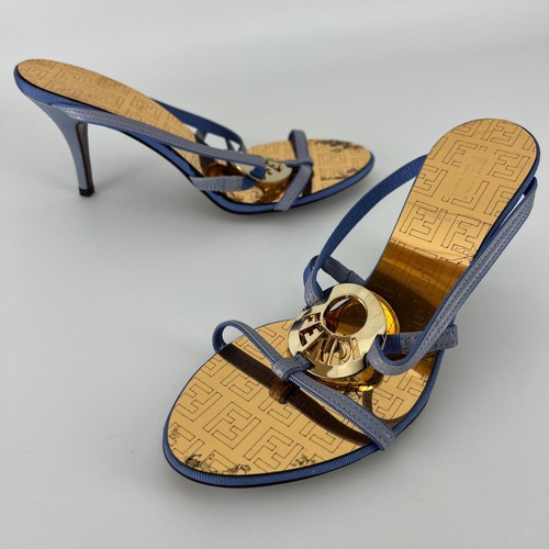 Fendi sandalo monogramma - sandalo,