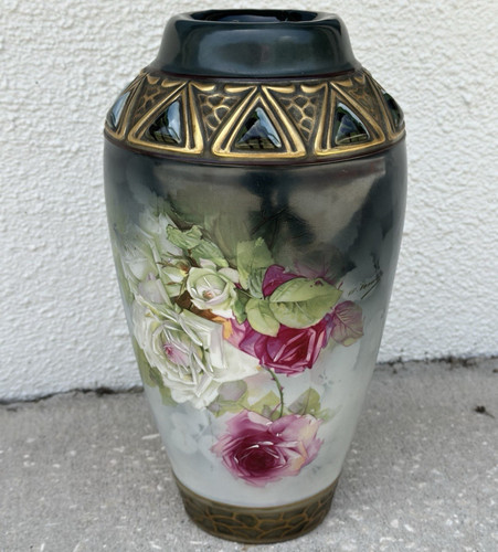 Vaso dipinto mano - mano, turn