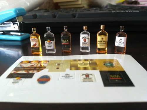 Set bottiglie vino - set, whisky