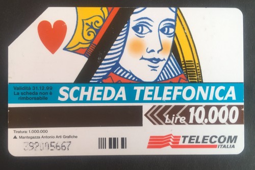 Scheda telefonica telecom - telefonica,