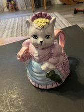 Teiera gatto ceramica vintage